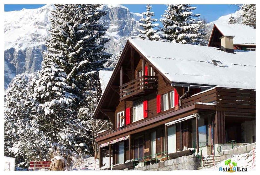 Gstaad - лучший в Европе горнолыжный курорт