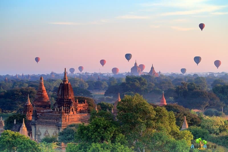 Баган (Паган), Мьянма - огромный храмовый комплекс. Туризм, фото2