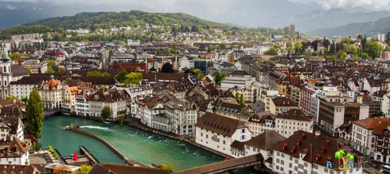 Люцерн: обзор города Швейцарии. Туризм, природа, архитектура2