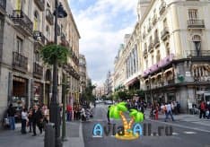 Мадрид, Испания - главная достопримечательность улица Майор1