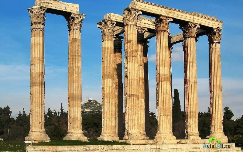 Храм Зевса, Афины