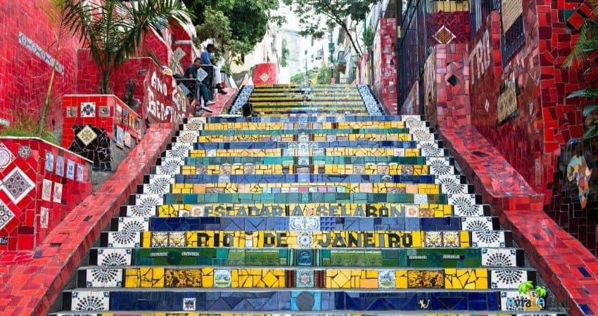 Лестница Селарона, Рио-Де-Жанейро