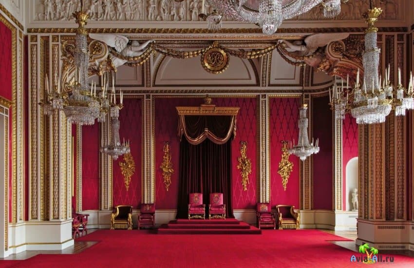 Тронный зал, Букингемский дворец