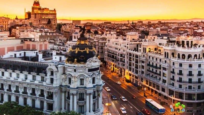 Город Мадрид, Испания - история, достопримечательности
