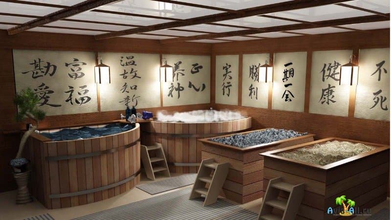 Японская баня - отличия японской бани Сэнто, история, правила поведения в японской бане