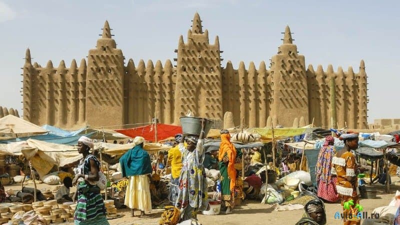 Рынок в Мали