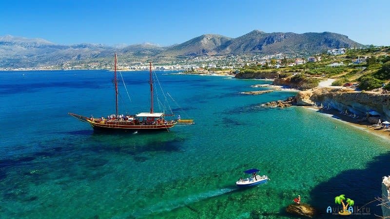 Остров Крит в Греции - рельеф, климат, пляжи, посещаемые места