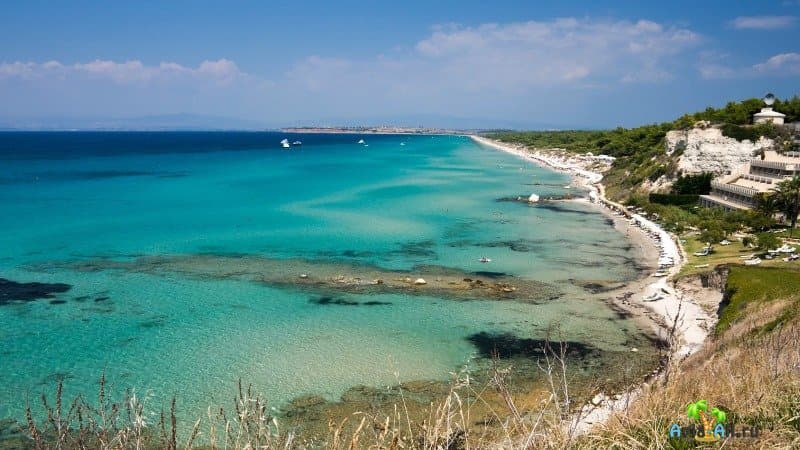 Полуостров Кассандра, Греция: курорты и пляжи