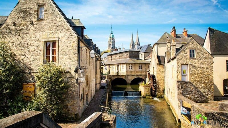 Нормандия - курортный регион Франции. Природа, морепродукты, города2