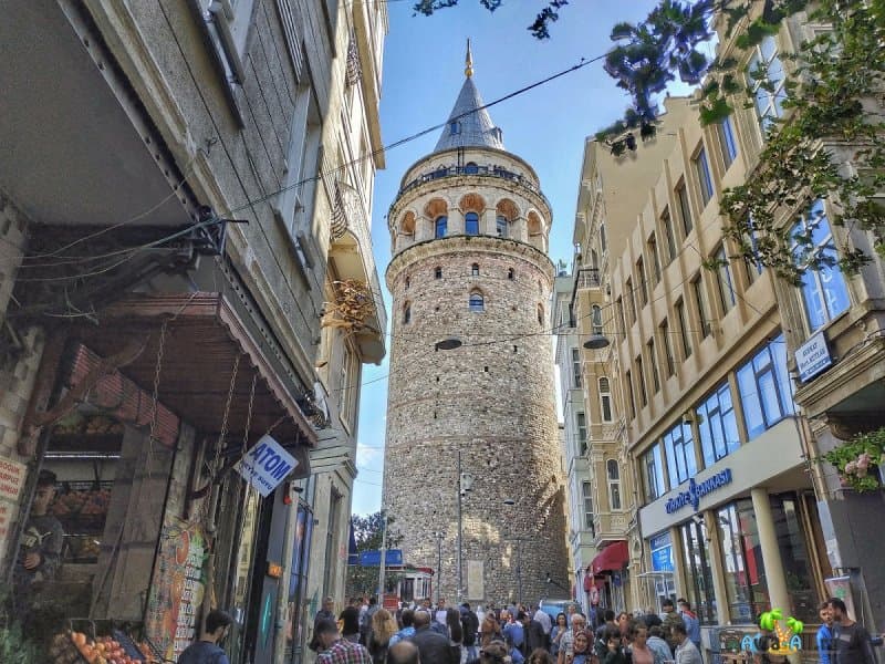 Галатская башня - старинное сооружение в Стамбуле. Факты, возведение4