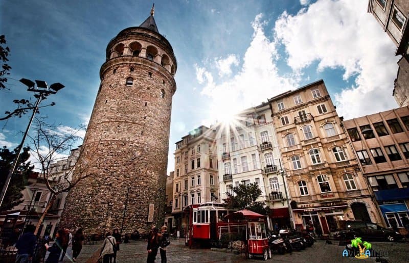 Галатская башня - старинное сооружение в Стамбуле. Факты, возведение2