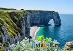 Нормандия - курортный регион Франции. Природа, морепродукты, города1