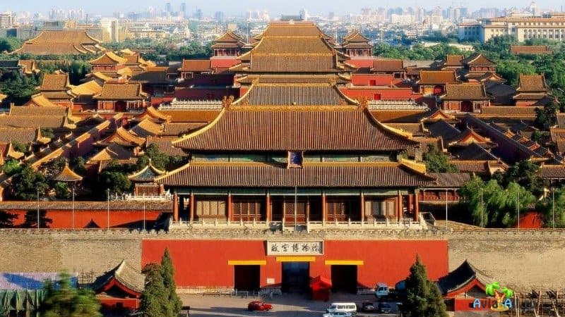 Запретный город в Пекине фото