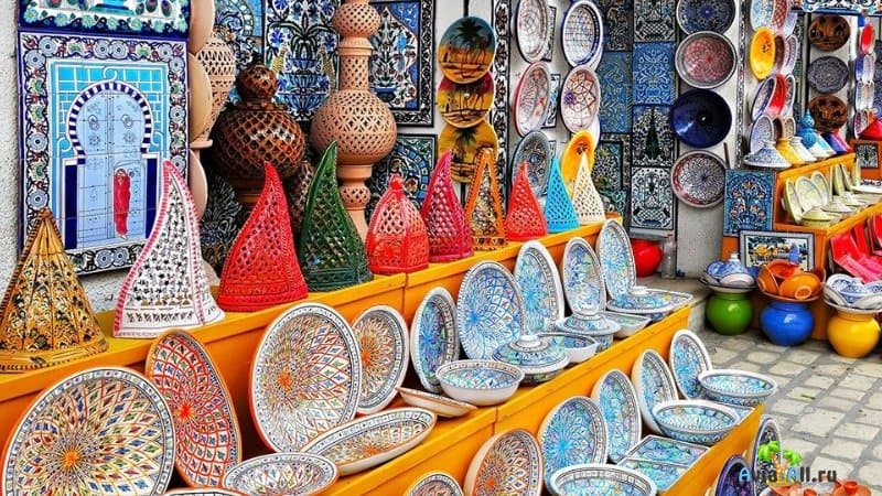 сувениры из Туниса