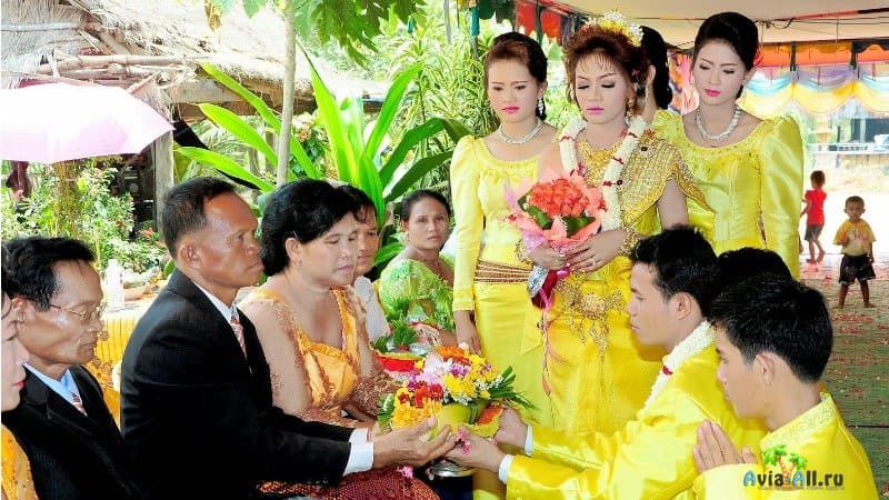 Свадьба в Камбодже