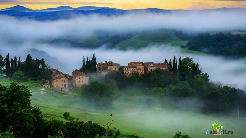 Пейзажи Тосканы фото