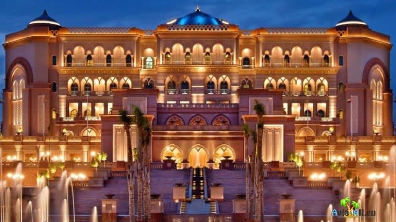 Эмиратес Палас отель Абу Даби фото