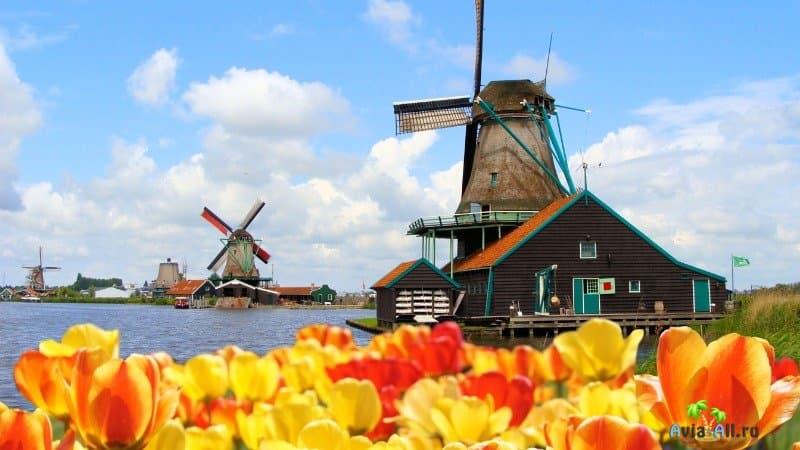 Нидерланды Ветряные мельницы