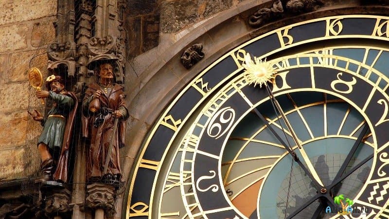 Астрономические часы Прага новый год
