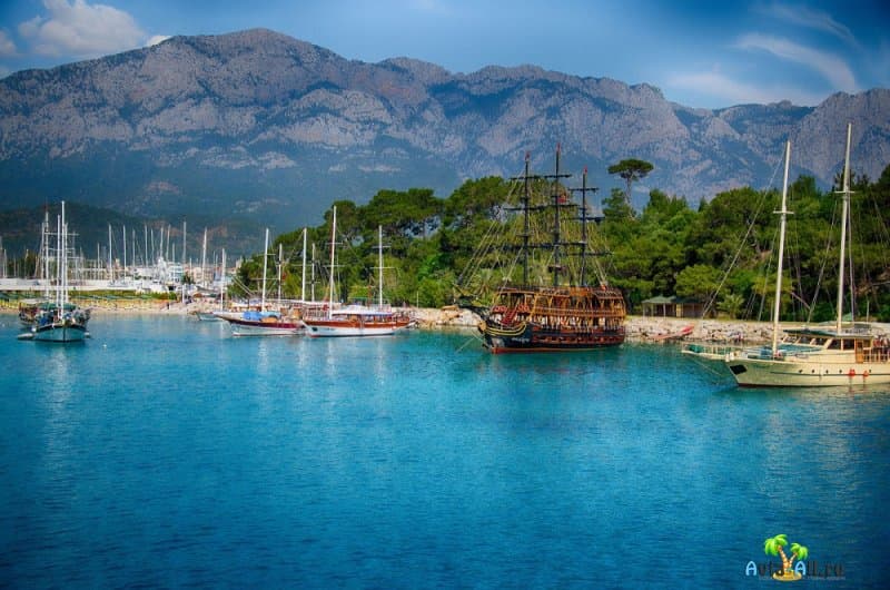 Кемер - отдых на средиземноморском побережье Турции. Преимущества2