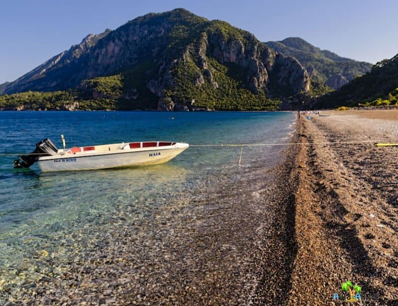 Олимпос лучший пляж В Турции