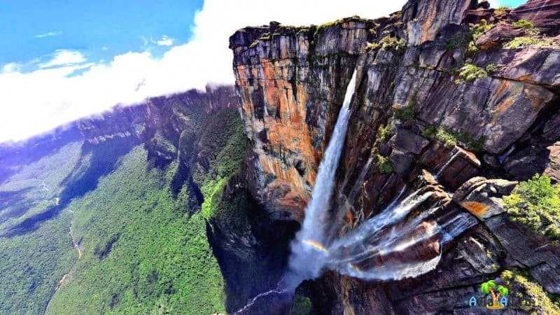 Водопад Анхель Венесуэла фото