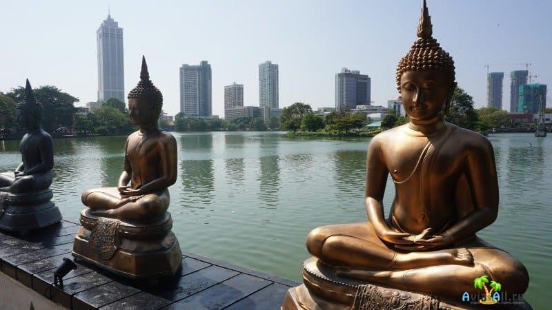 Шри Ланка статуя Будды