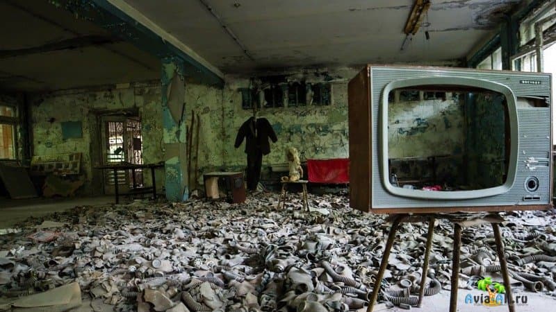 Зона отчуждения в Чернобыле