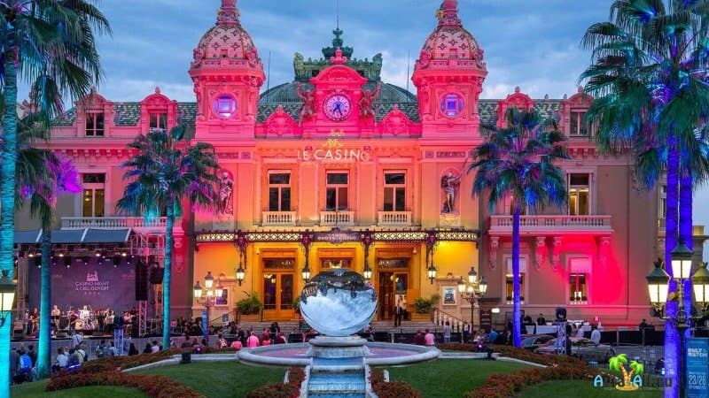 Монако казино Монте Карло фото