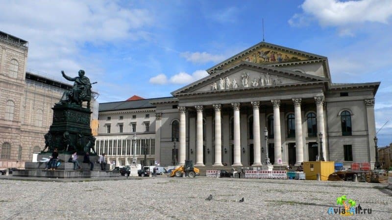 Королевская площадь в Мюнхене фото