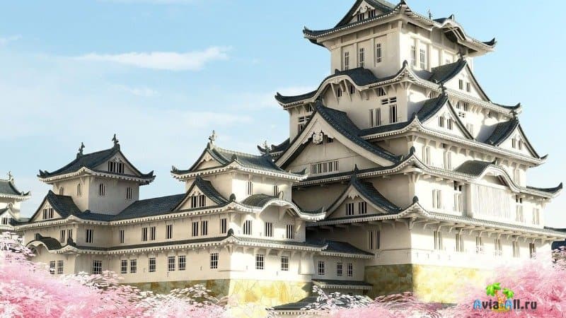 Замок Химэдзи в Японии