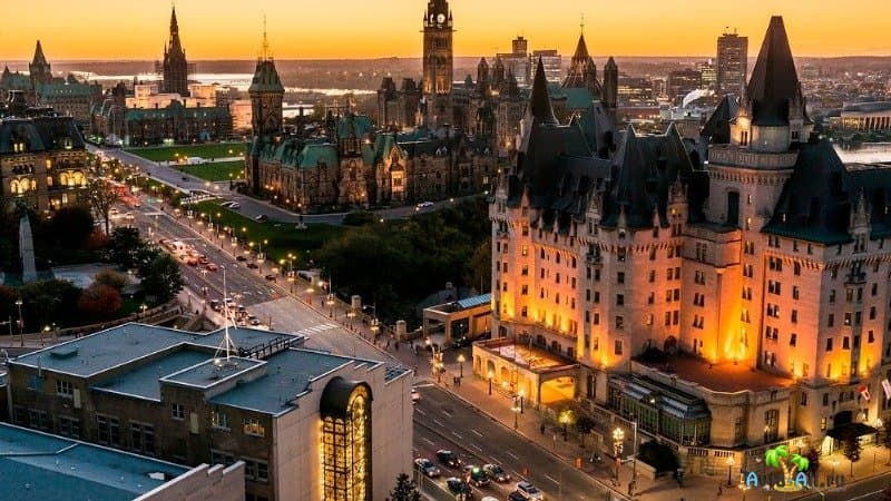 Столица Канады Оттава фото