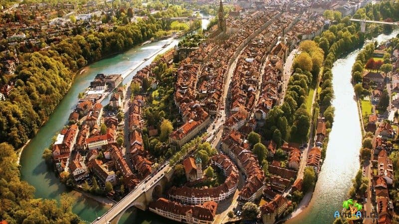 Швейцария Берн фото города