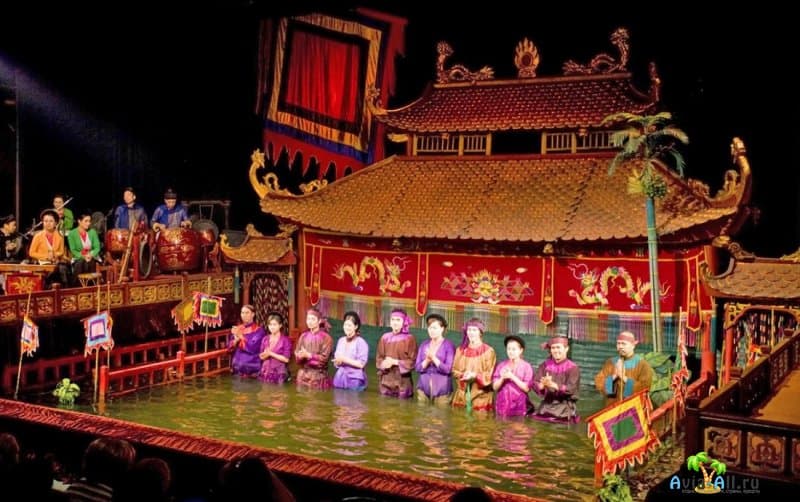 Вьетнамское захватывающее представление - Кукольный театр на воде3