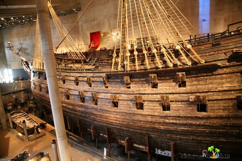 Крупный и дорогостоящий боевой корабль шведского флота в XVII веке - Васа3