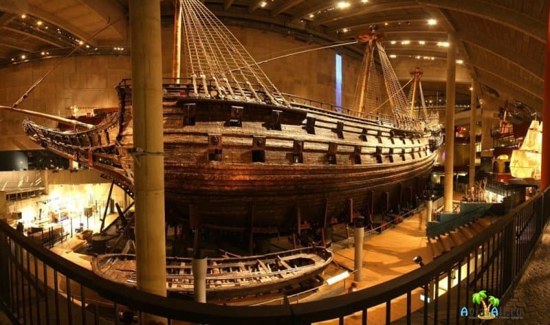 Крупный и дорогостоящий боевой корабль шведского флота в XVII веке - Васа2