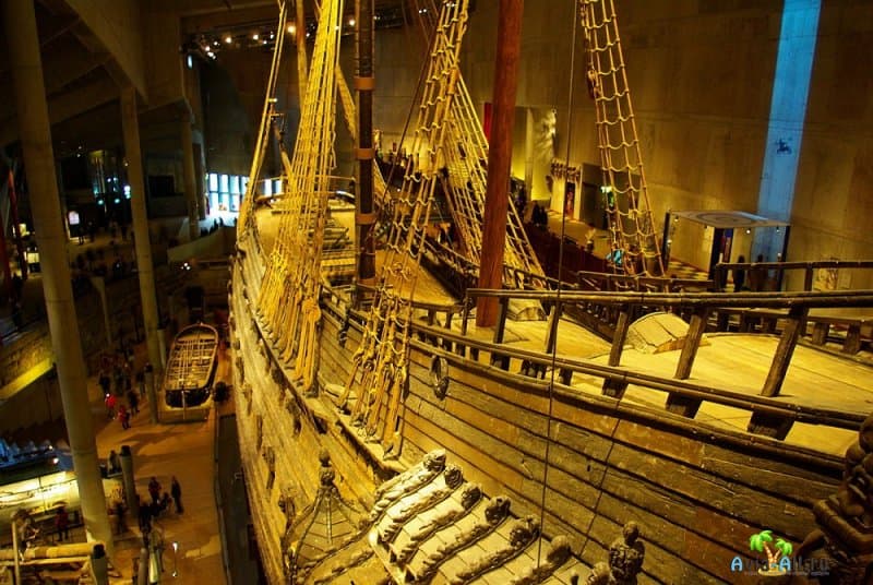 Крупный и дорогостоящий боевой корабль шведского флота в XVII веке - Васа4