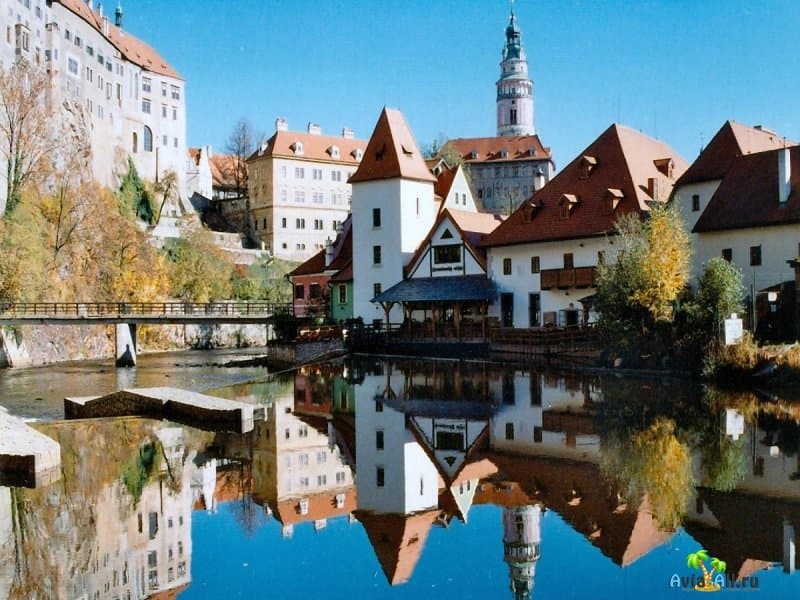 Сказочный Чешский город Чески-Крумлов,числящийся в списке Всемирного наследия ЮНЕСКО4