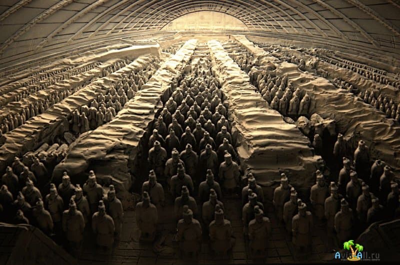 Объект всемирного наследия ЮНЕСКО - Терракотовая армия в Китае4