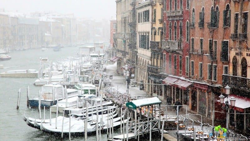 Венеция зимой фото