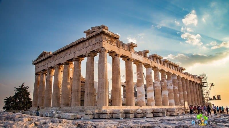 Архитектура древней Греции Парфенон