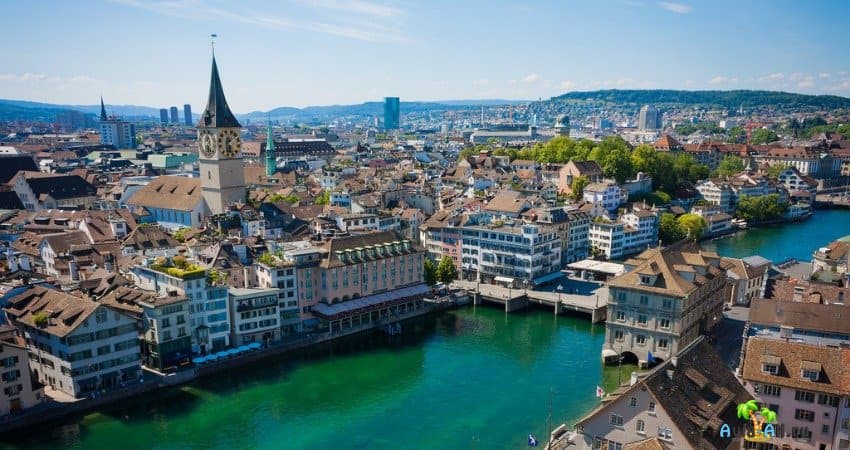 Цюрих Швейцария фото