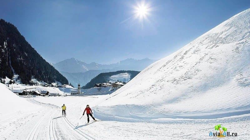 Австрия, Зальцбург горнолыжные курорты