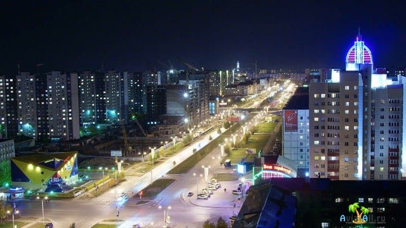 Город Нижневартовск в России фото