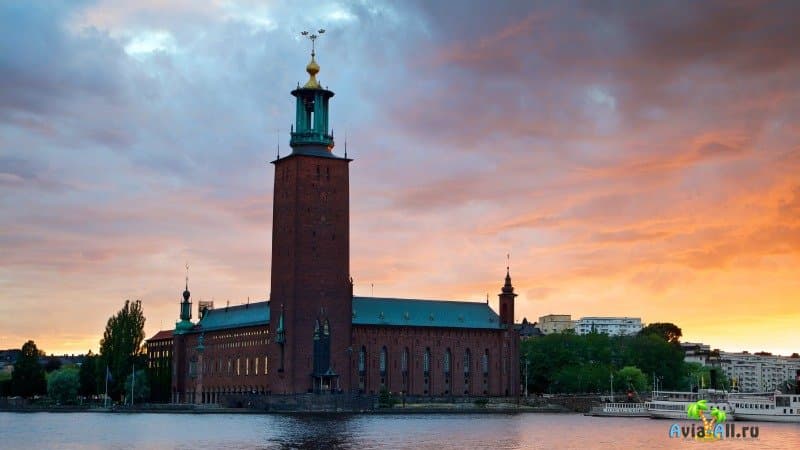 Городская ратуша Стокгольме