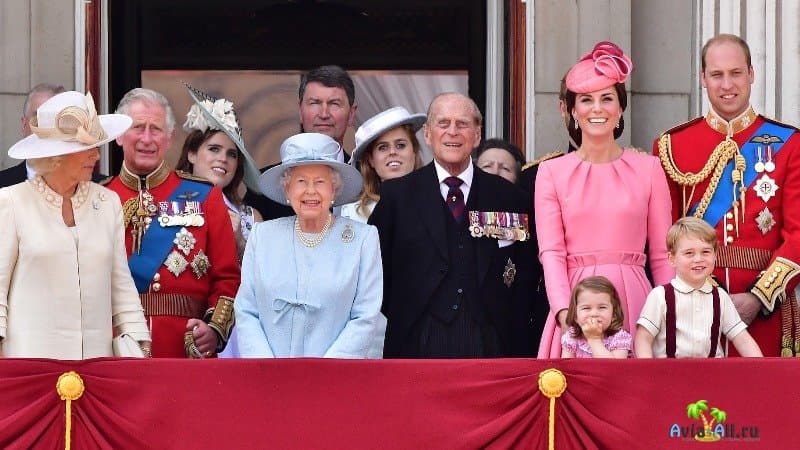 Королевская семья в Британии