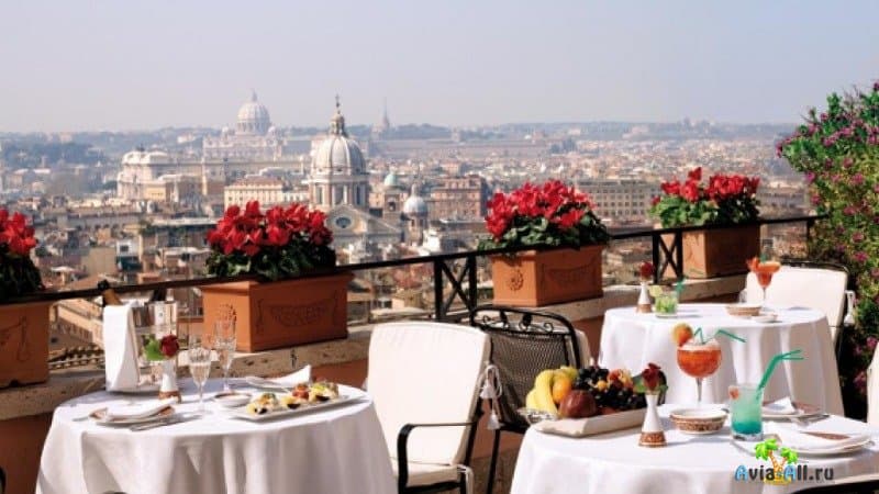 Рим Италия фото рестораны