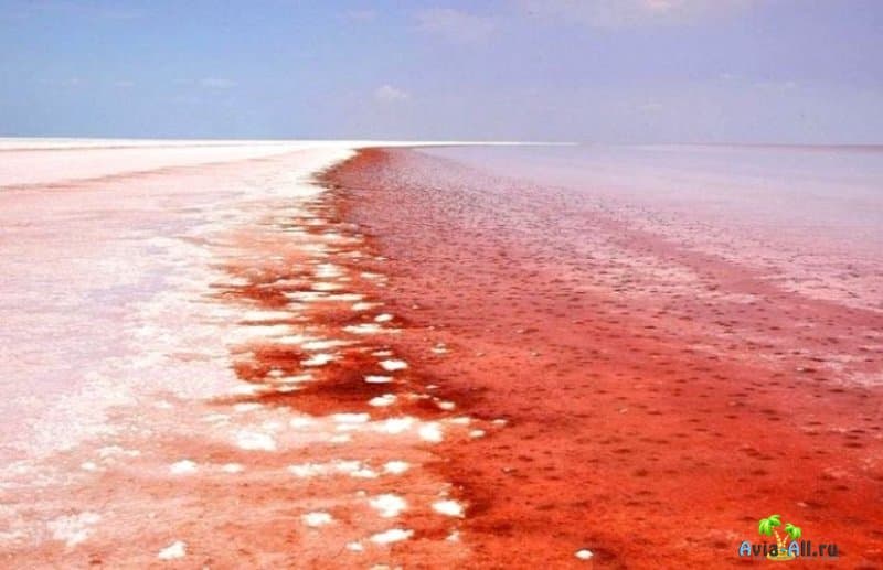 Соленое озеро в Турции -очень красиво