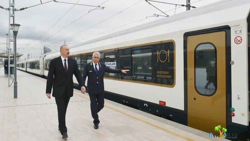 Поезд Баку Тбилиси карс
