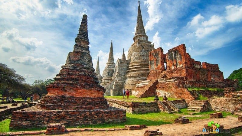 Таиланд исторический город Аютайя